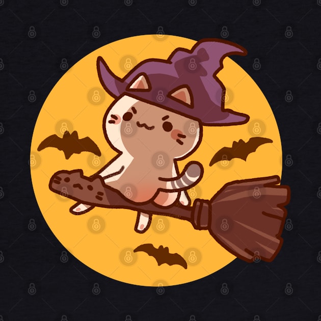 Halloween Booty Witch Cat by vooolatility